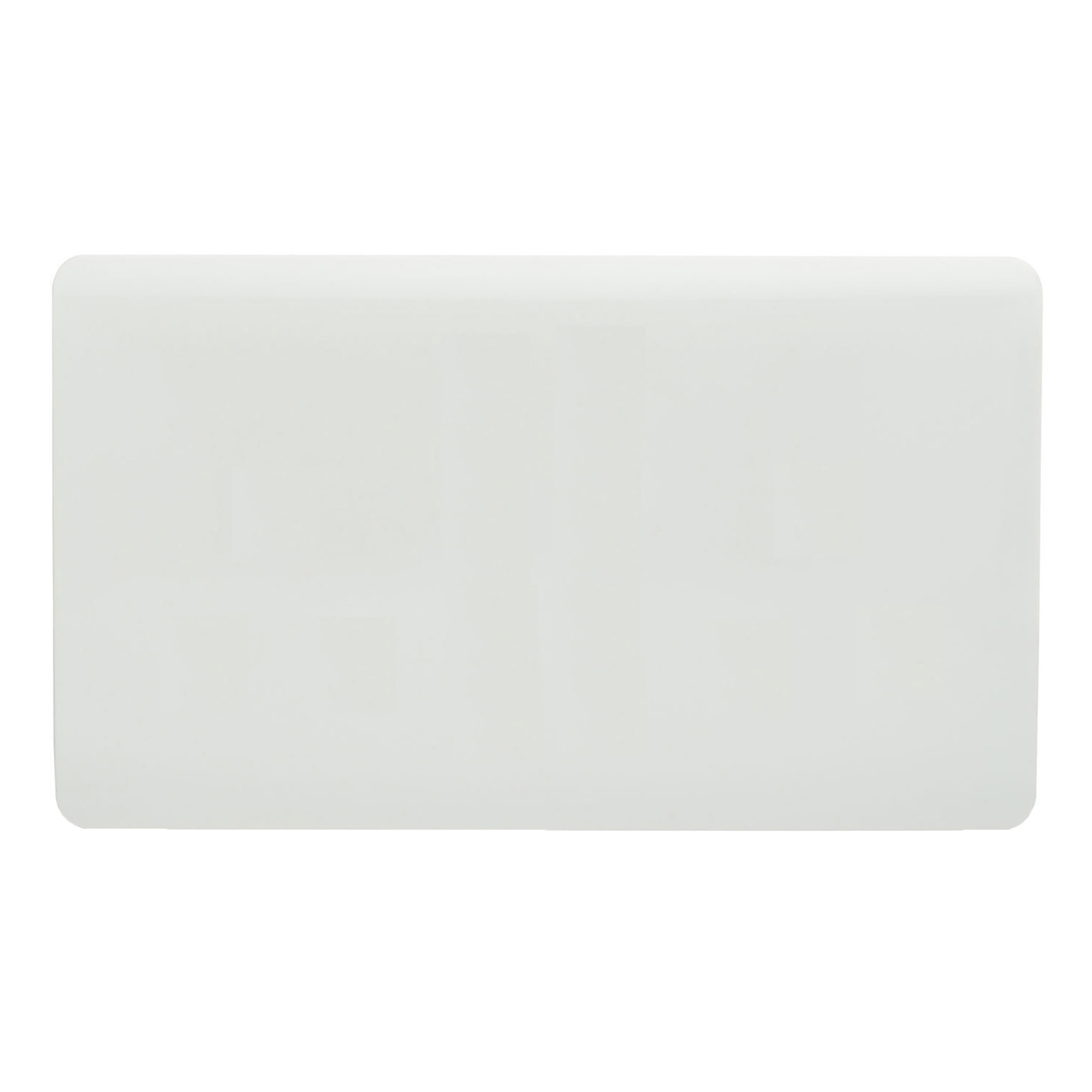ART-2BLKWH  2 Gang Blanking Plate Ice White